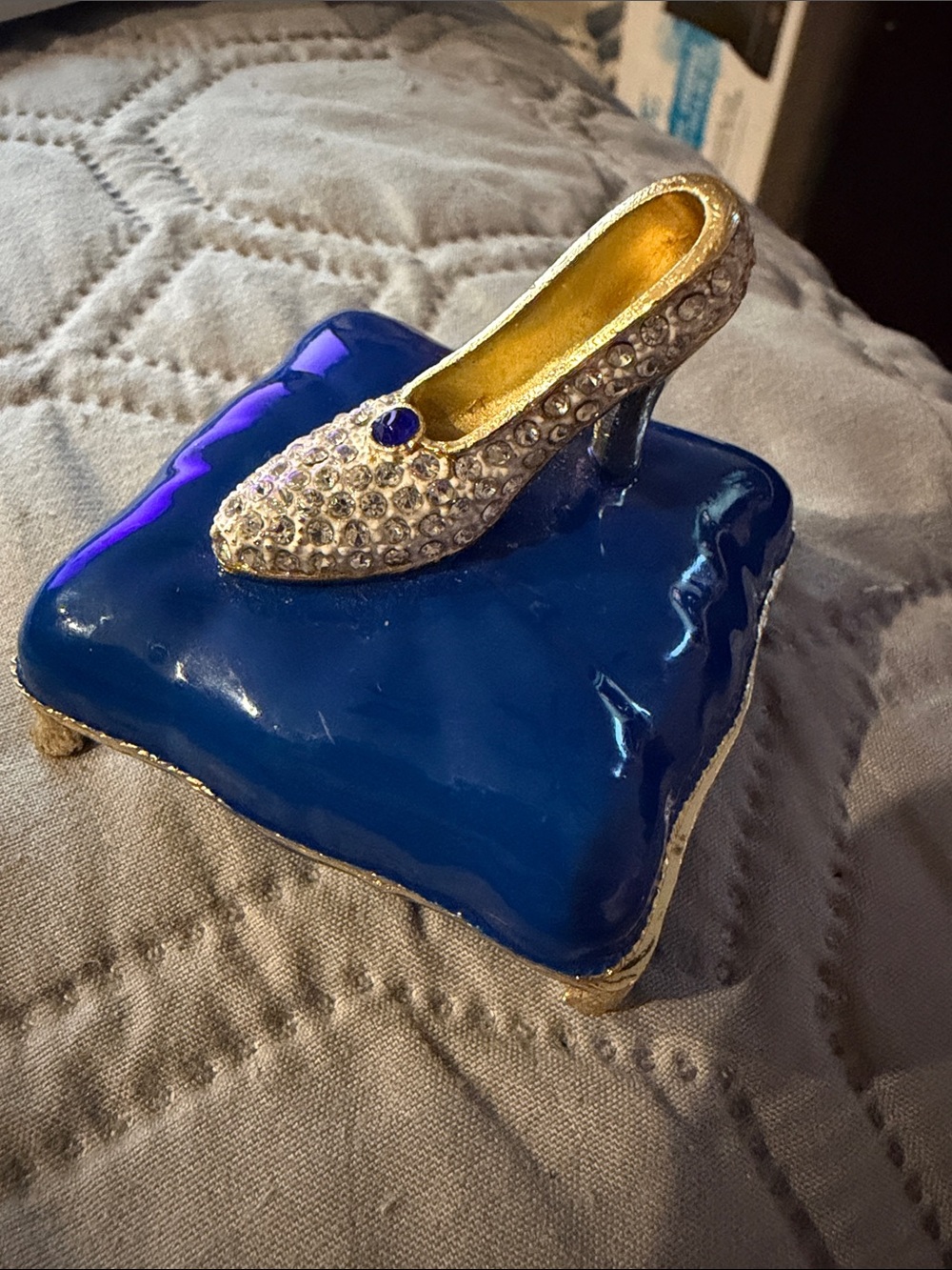 Cinderella Slipper Trinket Box